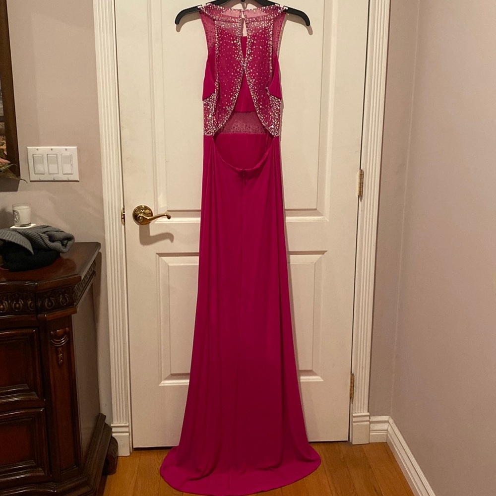 Long gown by Morgan and Co.